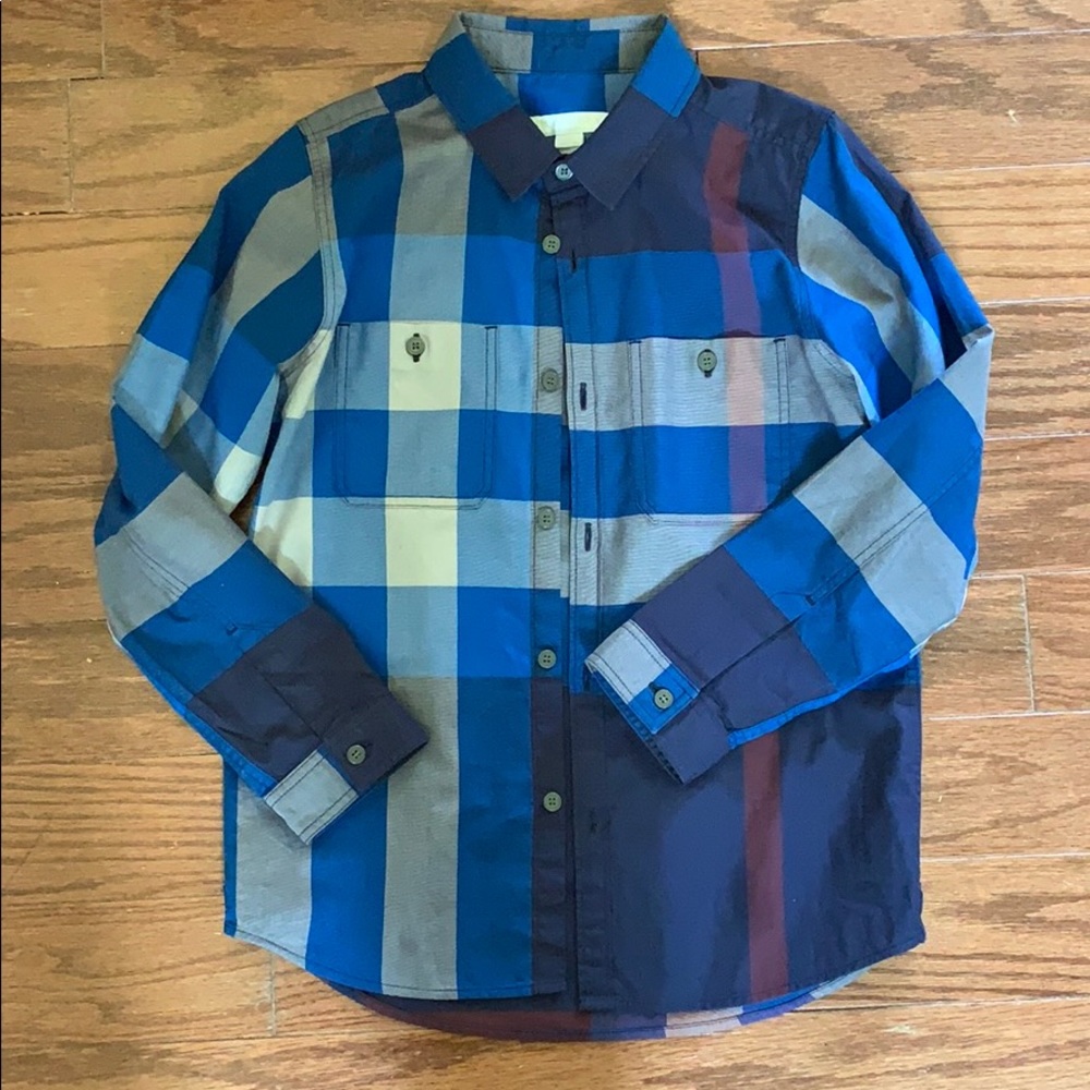 Boys Burberry Shirt